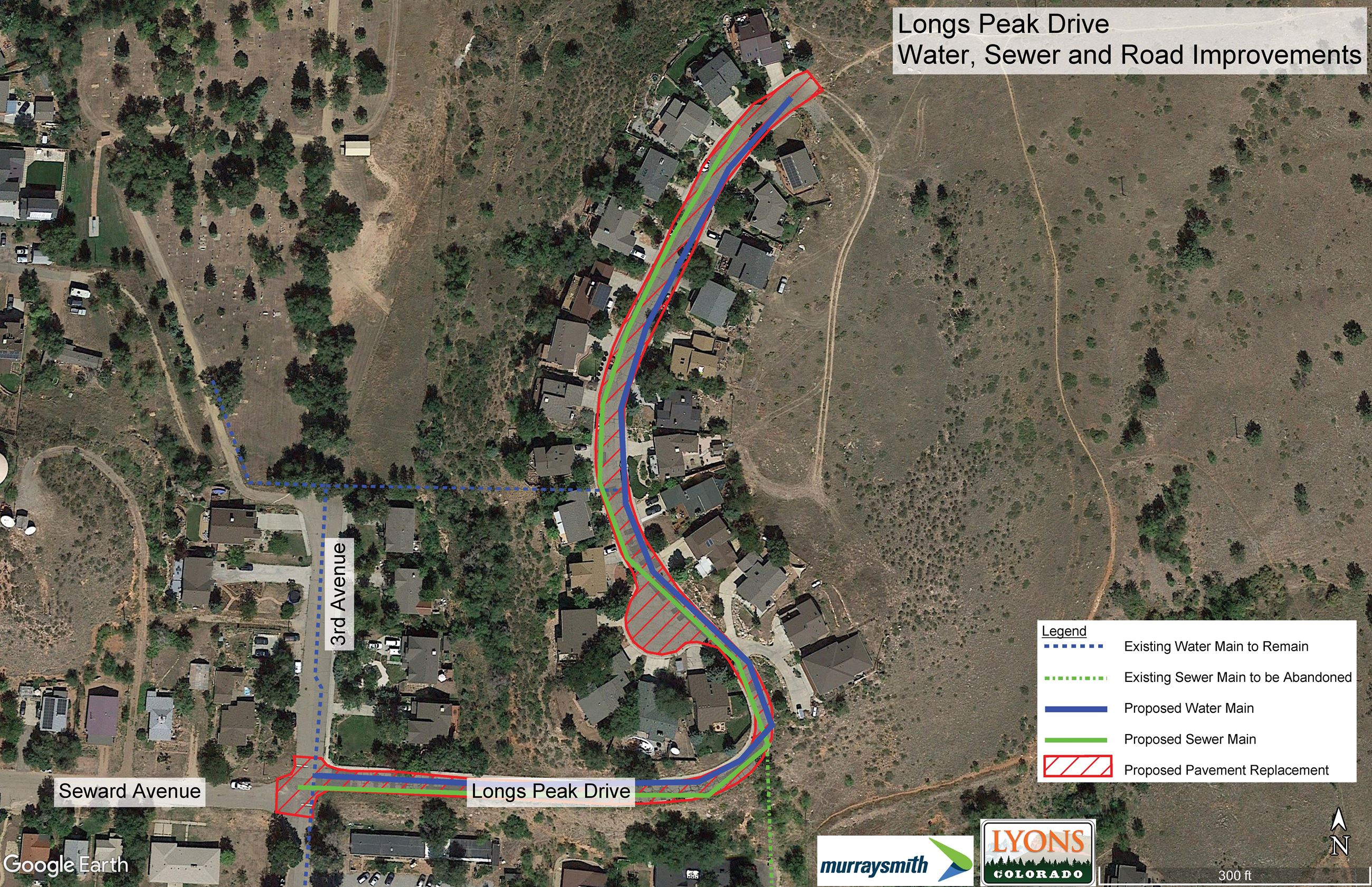 Longs Peak Drive Improvements Exhibit