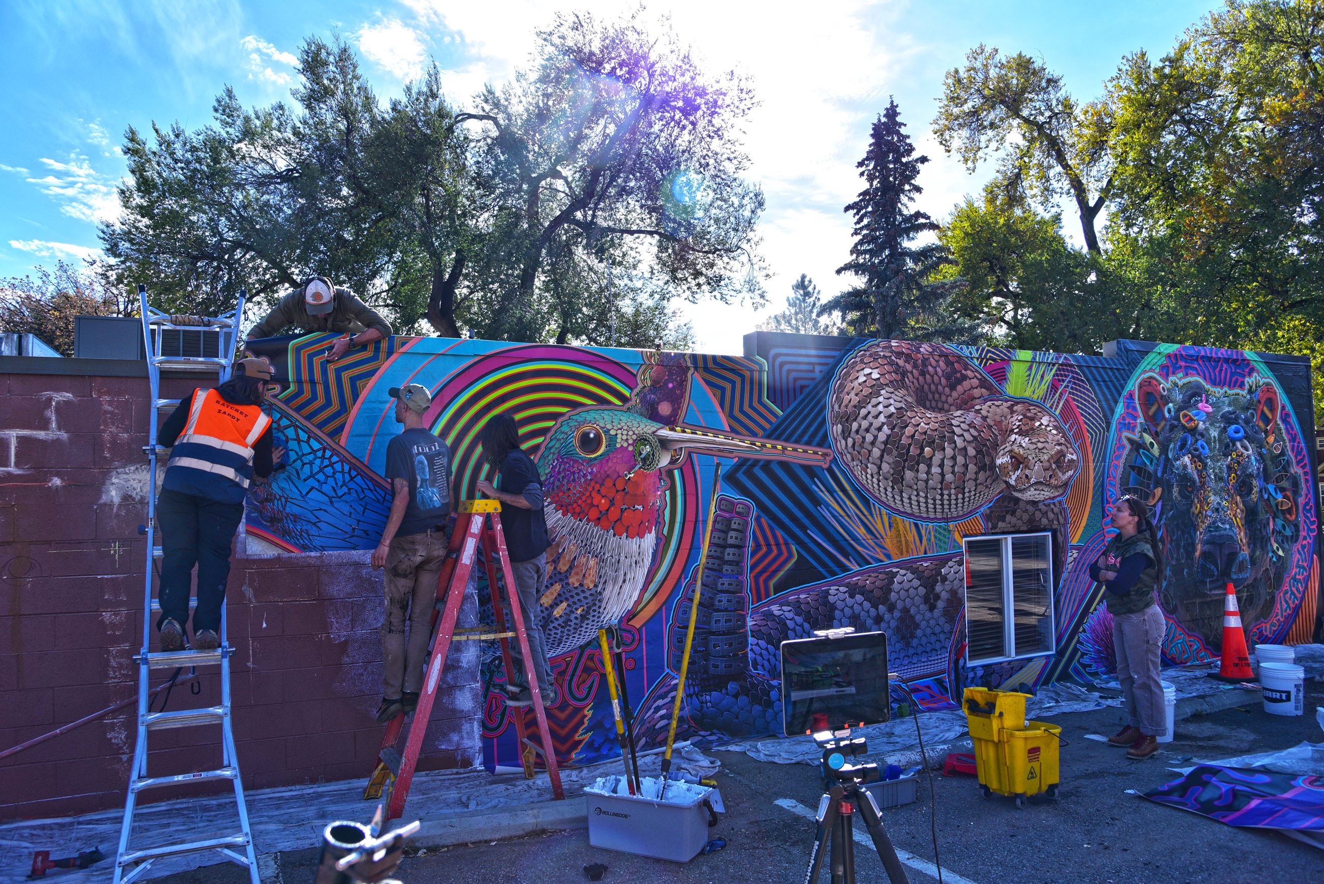 Lyons Mural North Wall